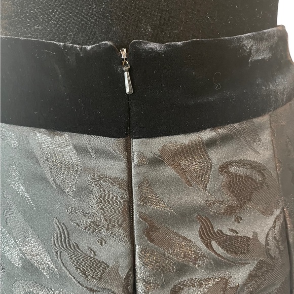 Badgley Mischka Black Cocktail Dress Skirt - Picture 7 of 12